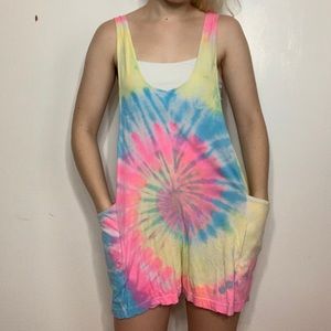 Urban Outfitters Tye Dye Romper